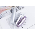 Shiny Silver Pump Plastic Cosmetic Vacuum Bottle